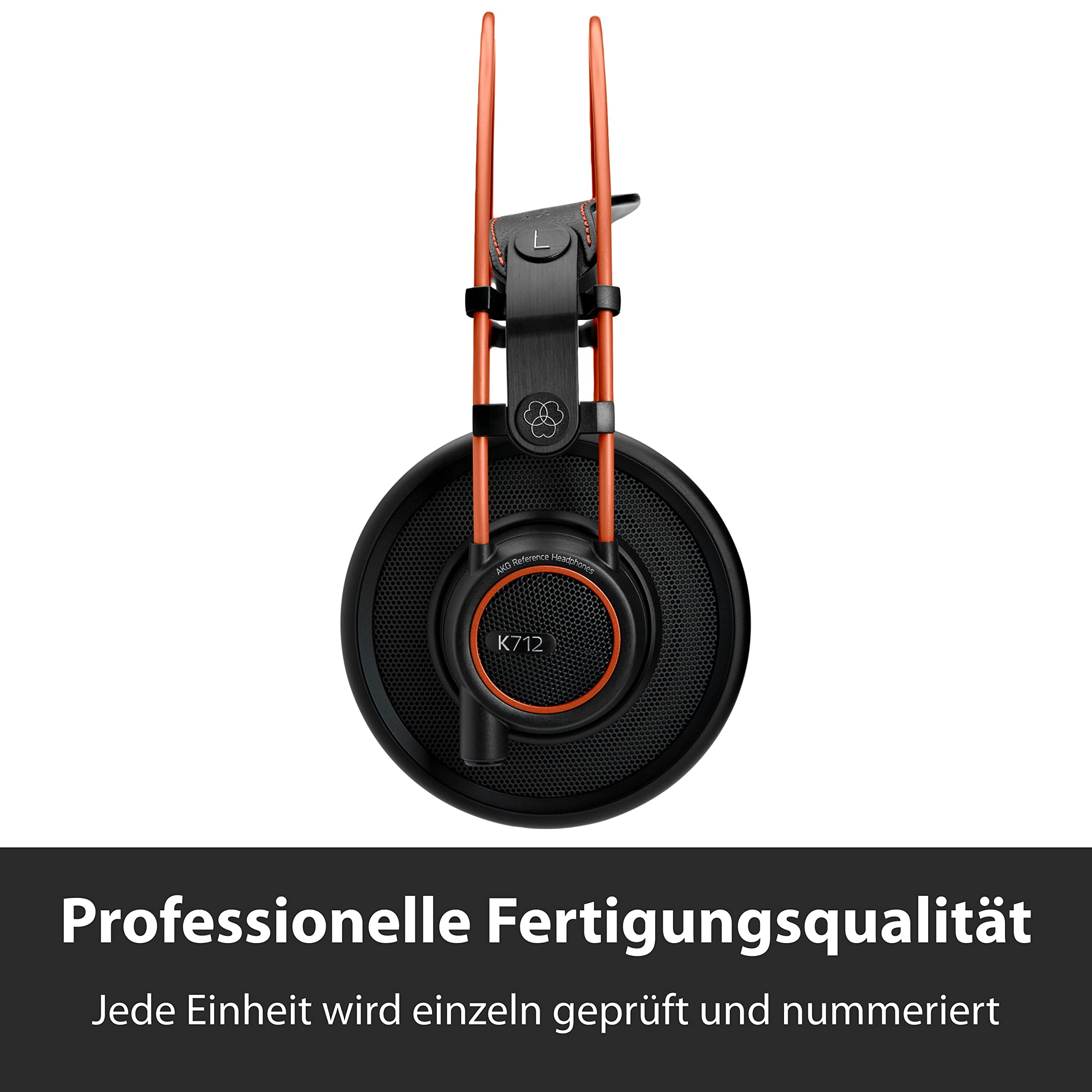 AKG K712PRO Offener Over-Ear-Studiokopfhörer der Premium-Referenzklasse, ausgefeilte offene Technologie, revolutionäre Flachdraht-Schwingspule, breites und weites Klangbild, Komfortables Design 2