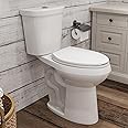 HOROW 21 Inch Tall Toilets, Extra High Toilets with Comfort Chair Height Seat, 1.1/1.6 GPF Dual Flush Two-Piece Toilet, 12" Rough In Elongated Bowl for Seniors, Pregnant, Disabled & Tall Person, White