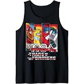Transformers 1984 Vintage Autobots Panels Tank Top