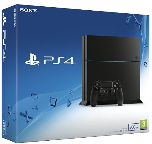 Sony PlayStation 4 Console 500 GB Edition Jet Black