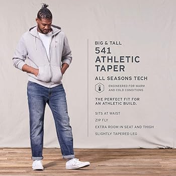 levi's men's 541 athletic straight fit jean