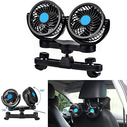 SUPAREE Electric Car Fan 12 V Speed ändern Sommer Kühlung Air Circulator