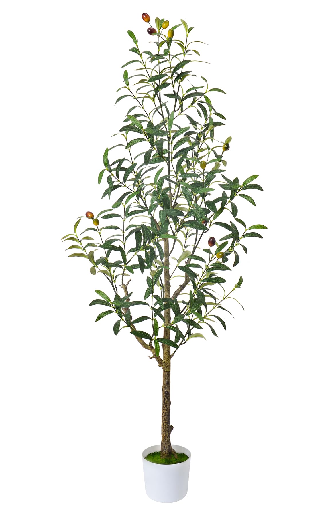Aphighjoy 4FT Artificial Olive Tree,Tall Faux Olive Tree for Indoor ...