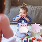 POPOYU 20cm Unicorn Plush Pillow Toy Cute 3D Stuffed Unicorn Gift Kid Girls view 5