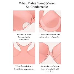 Glamorise Full Figure Plus Size Front-Closure