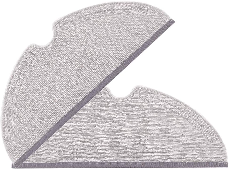 roborock Mikrofaser Wischtuch für S6 MaxV,S6 Pure,S6,S5 Max, S5, E4,E35 und E2 Saugroboter, 2 Stück