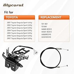 Blycorul Rear Trunk Lock Actuator Compatible with