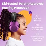 Vanderfields Premium Hearing Protection Ear Defenders 29 dB 2K Hz Purple view 2