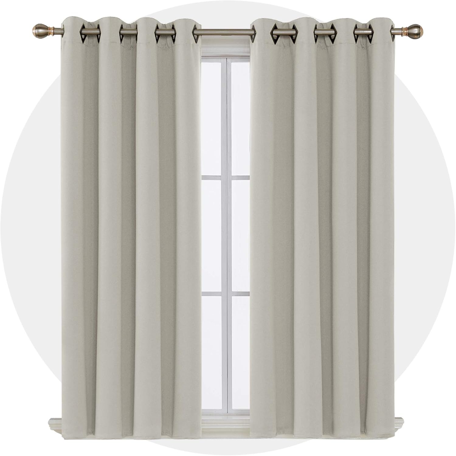 Best curtains for living room 52×63