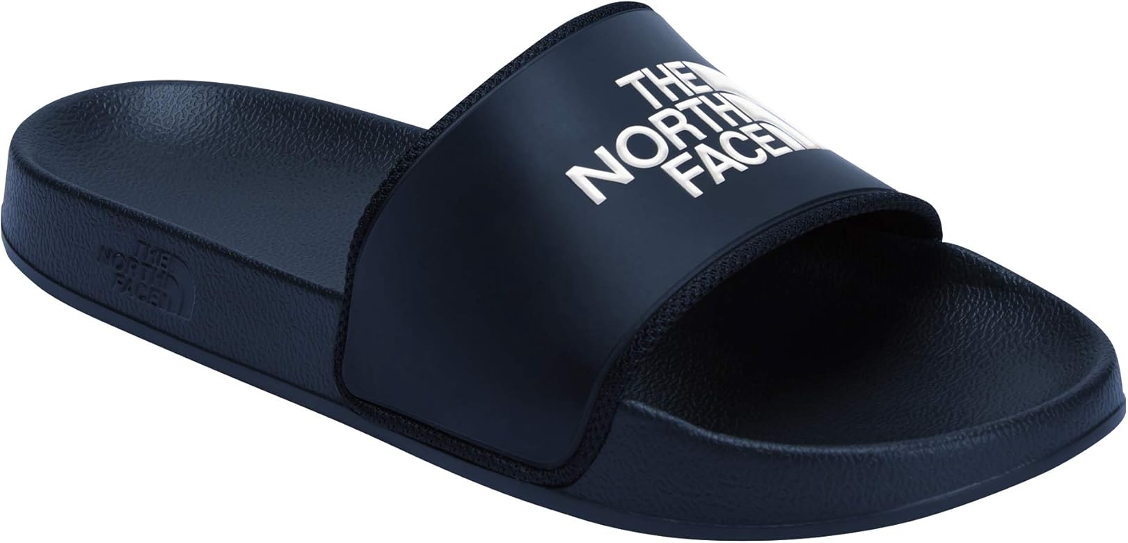 north face sliders white