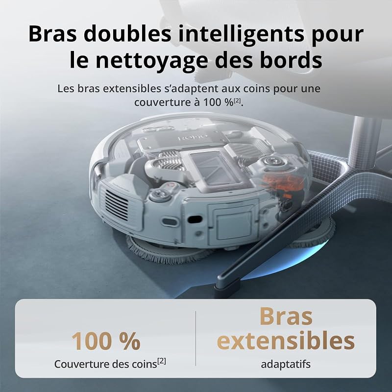 Robot ROMO A aspirateur et serpillière