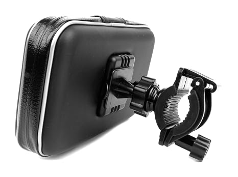 Fahrradlenker-Halterung + Schutzhülle mit Bedienfenster für Garmin DriveLuxe 51 + 50 / Becker active.5 CE LMU / active.5 LMU 