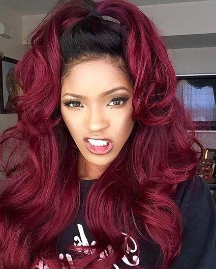 Imagenes de color de pelo rojo vino – Cortes de pelo 