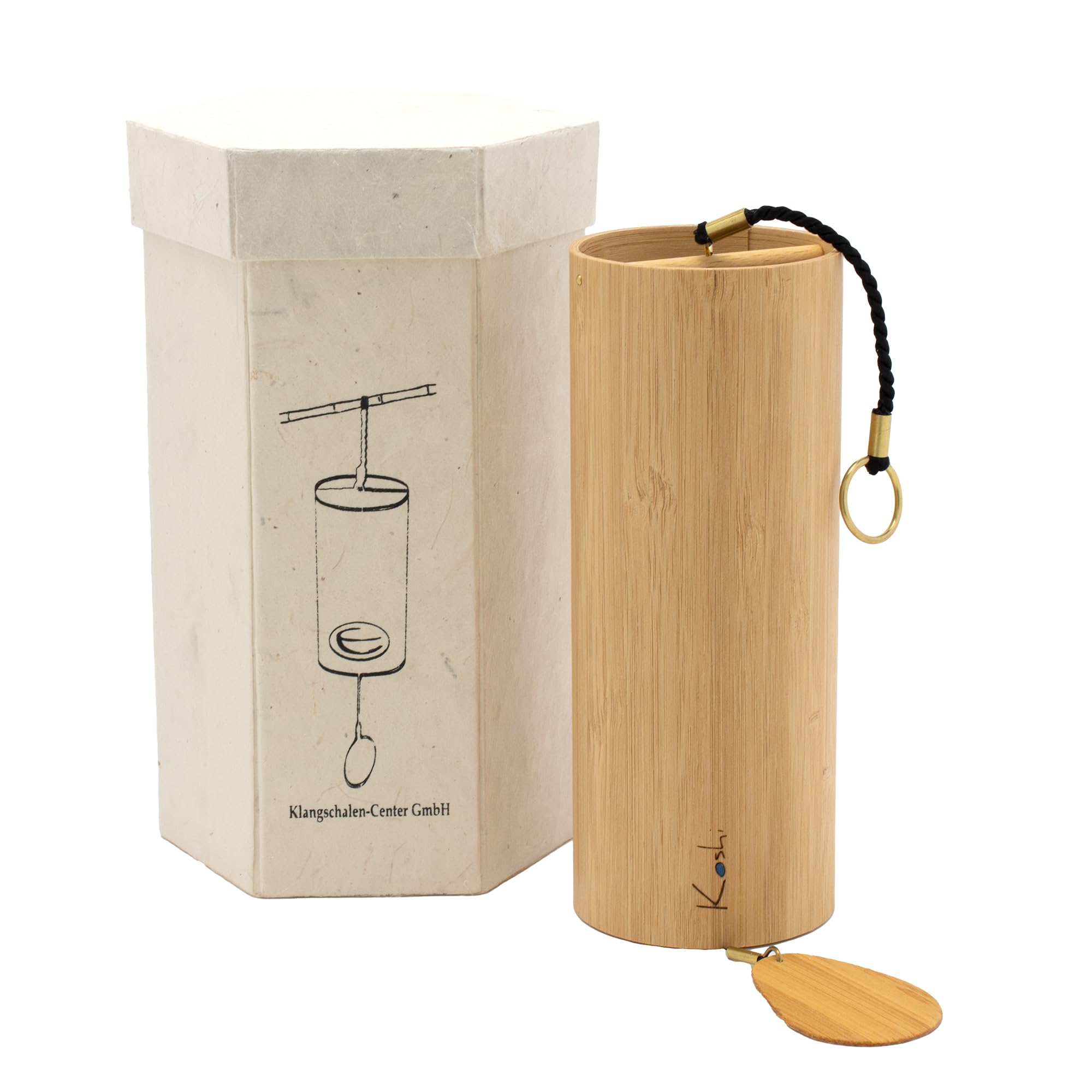 Koshi Aqua 8089-L Wind Chime Set in Box for Transport and Storage