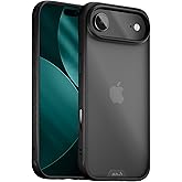 Mous for iPhone Air Case Clear, Camera Control Cover- Clarity - Anti-Yellowing Shockproof Cover for iPhone 17 Air- Scratch Resistant Crystal Clear & Slim Design