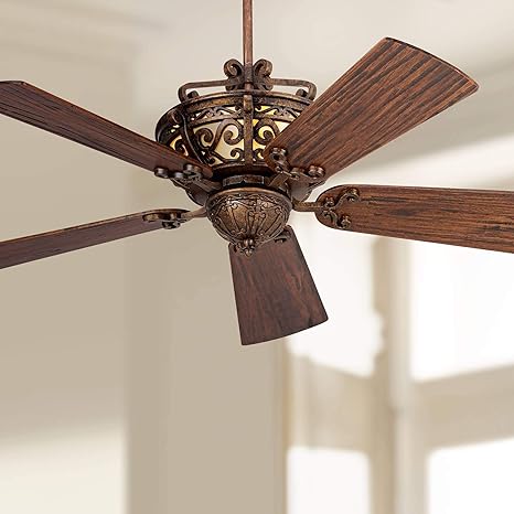 54 Craftmadetoscana Peruvian Finish Ceiling Fan Amazon Com