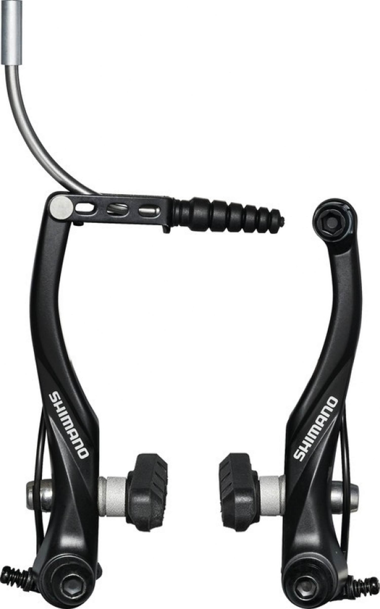 SHIMANO Unisex Br-t Shimano BR T4000 Alivio V Brakes Black, schwarz (VR), Front UK