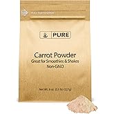 Pure Original Ingredients Carrot Powder (8 oz) Smoothies & Shakes, Sauces, No Fillers Or Additives