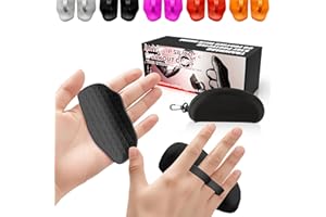 Harqa Anti‑Slip Workout Grips – Ergonomic Rubber Palm Protector for Weight Lifting, Deadlifts, Pull‑Ups, Crossfit – Two-Ring, No Sweaty Gym Grip Pads for Men & Women