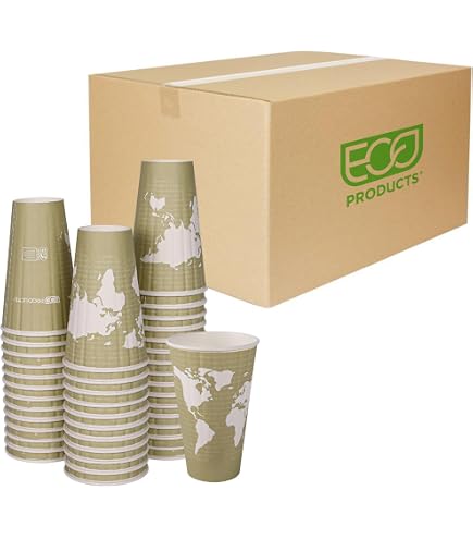 Amazon.com: ECO PRODUCTS Compostable Disposable Insulated World