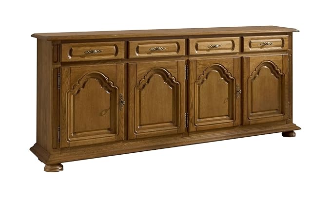 Java Exclusiv 52137 Anrichte 4-trg. Juba Eiche ca. 42 x 200 x 89 cm