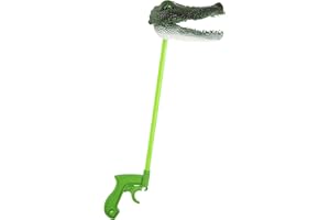 Safari Ltd. Alligator Snapper Toy - Hand-Operated 18" Swamp-Themed Plastic Toy - Interactive Educational Fun for Children Age 3+