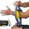 Rolflex The Massage Combo – 3-in-1 Roller for Muscles Deep Tissue with Firm Knobble, Contoured Muscle & Medium Oval Foam – Portable & Easy to Use Arm Massager & Leg Roller