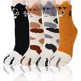 Benefeet Sox Women Cute Fuzzy Socks Cozy Slipper Sock Winter Warm Fluffy Funny Animals House Sleeping Soft Funny Plush Socks