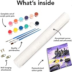cupmod 6 Packs Paint by Numbers for Adults