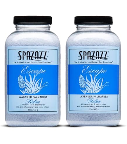 Amazon.com: Spazazz Escape Lavender Palmarosa Aromatherapy Hot Tub
