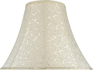 white bell shaped lamp shades