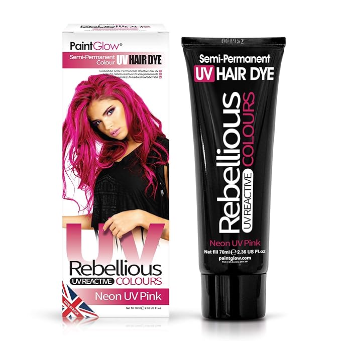 Rebellious Colours 100 Vegan Semi Permanent Hair Dye Colour (70ml
