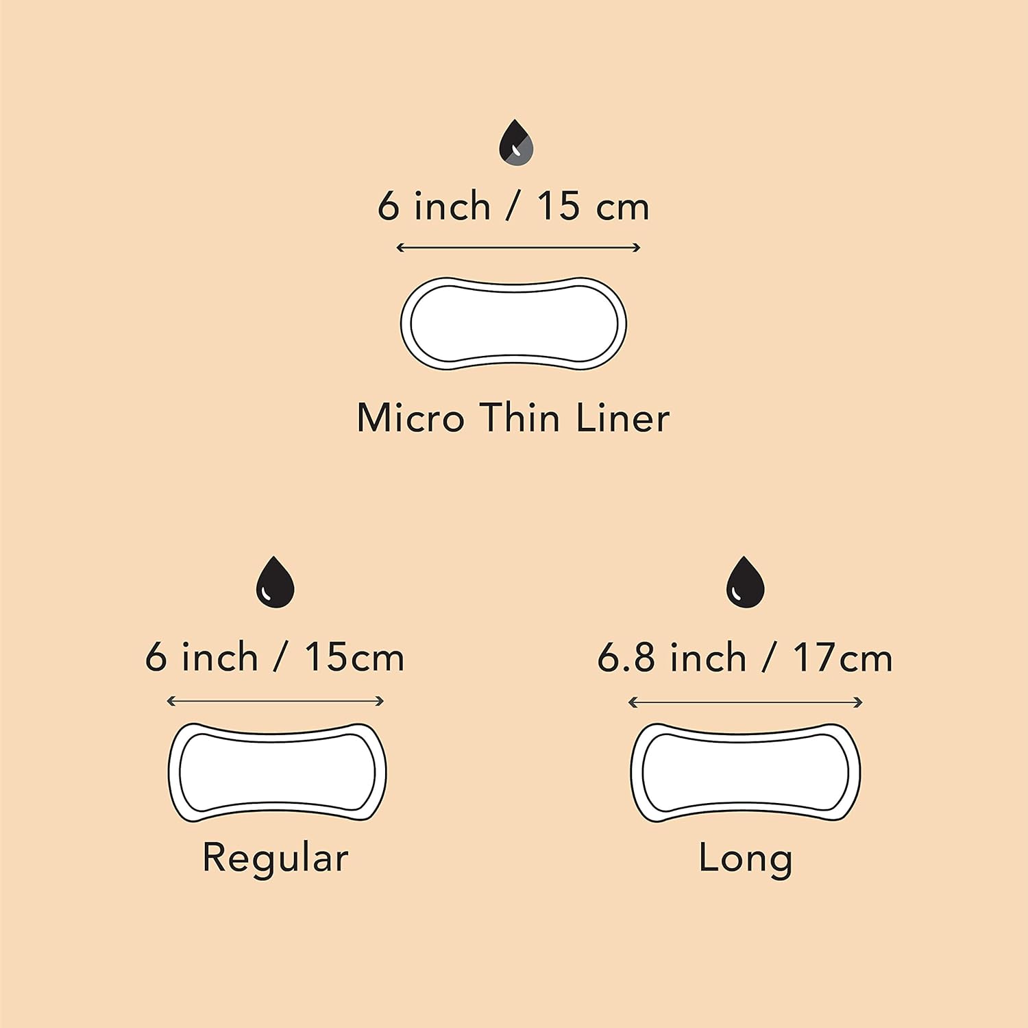 Rael Organic Cotton Panty Liners - Everyday Freshness, Daily Panty Liners, Chlorine Free, Unscented (Micro Thin,140 Count): Health & Personal Care