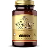 Solgar Vitamin B12 1000 mcg, 250 Nuggets - Supports Production of Energy, Red Blood Cells - Healthy Nervous System - Promotes Cardiovascular Health - Vitamin B - Non-GMO, Gluten Free - 250 Servings