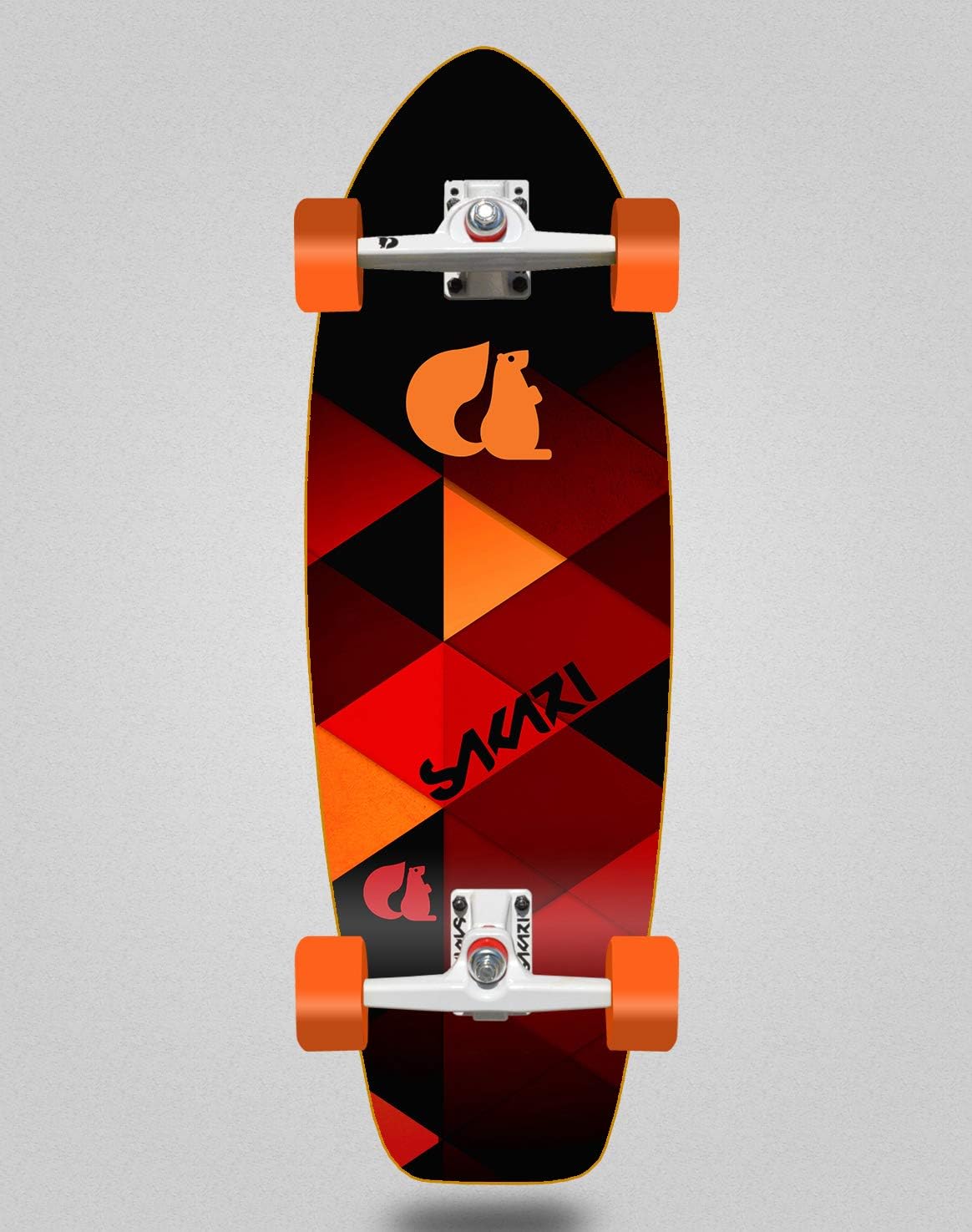 lordofbrands Surfskate Sakari Complete with SGI Surf Skate Trucks - Ares 31