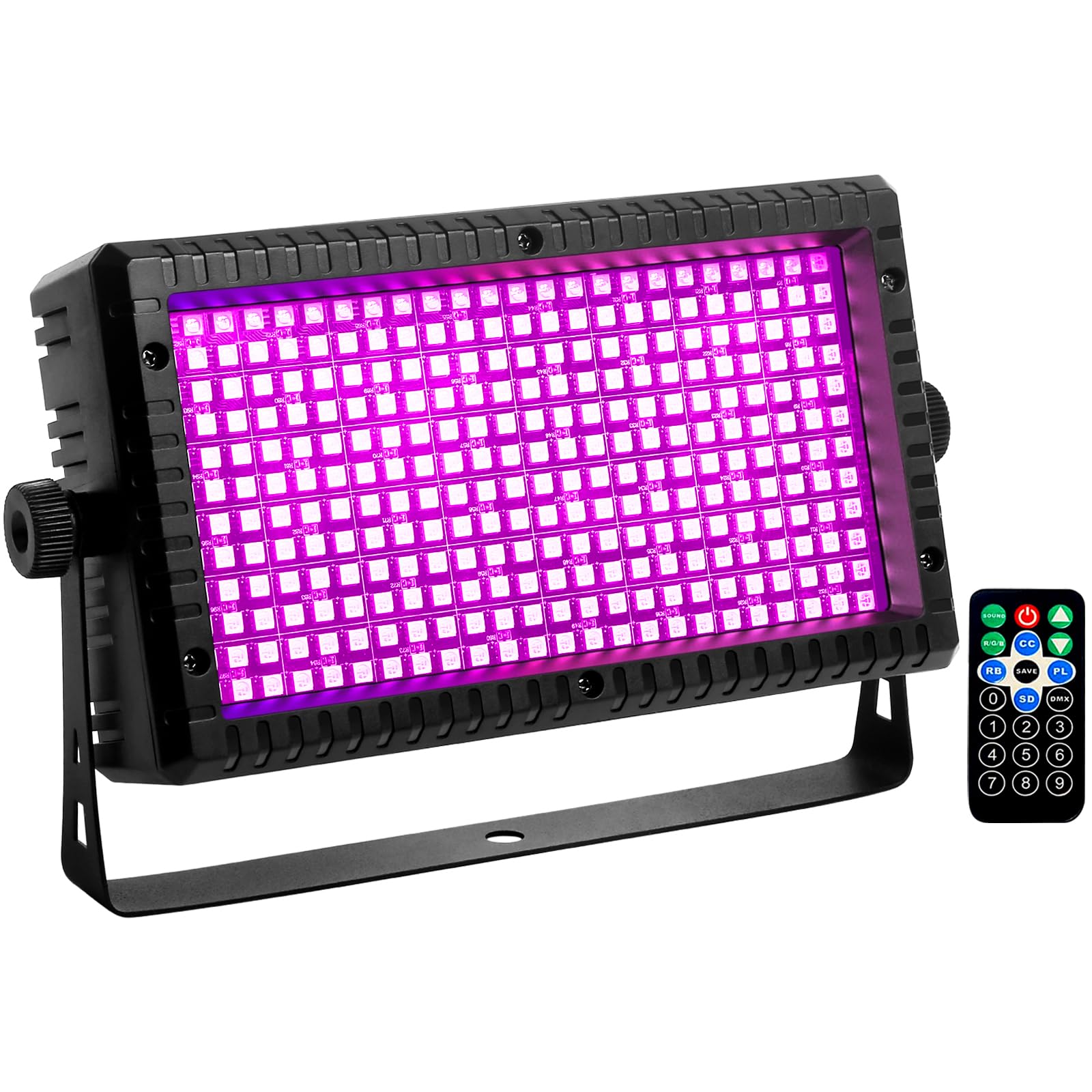 Disco Strobe Light for Party, 288 Led Strobes Lights for Parties, Plug in Strobe Lights Halloween Haunted House for Room.