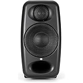 IK Multimedia Premium Version iLoud Micro Monitor Pro Black (Single) 50 Watt Portable & Powerful Reference Studio Monitor, Class D High-Efficiency Amplifier, Custom-Made Drivers for Music Mixing