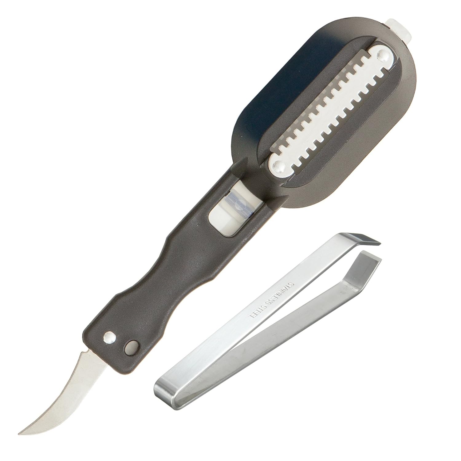 Ken Stainless Steel Fish Bone Remover Tweezers and Fish