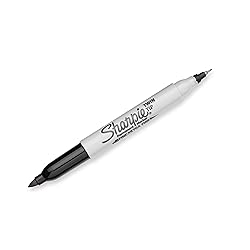 Sharpie Twin Tip Permanent Markers, Fine and Ultra