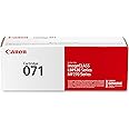Canon 071 Genuine Black Toner Cartridge Compatible with LBP122dw, MF272dw, MF273dw, MF275dw