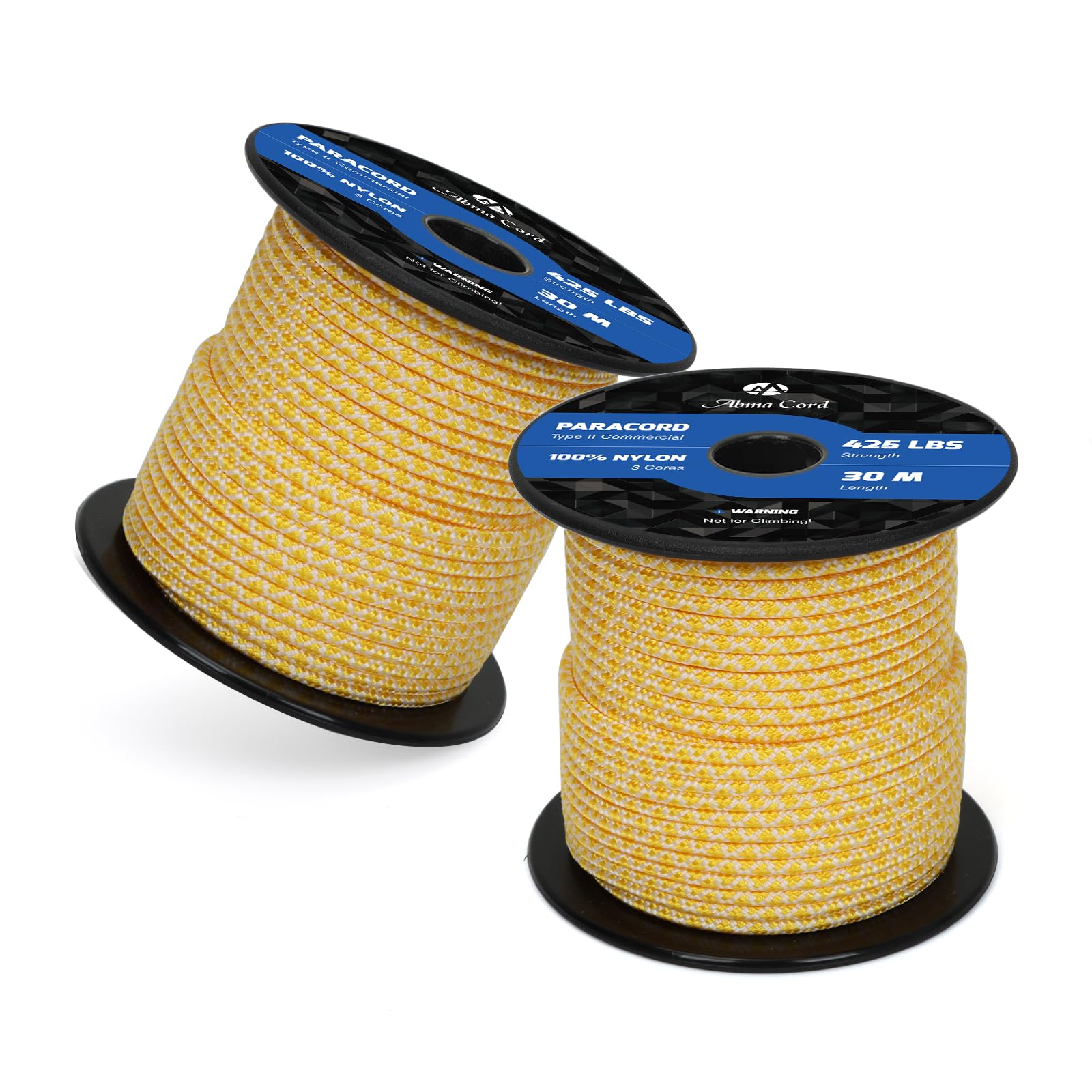 Abma Cord Paracord 425 lbs 3mm 100% Nylon 30M - Honeycomb