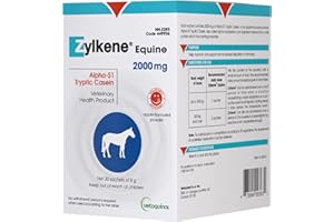 Vetoquinol Zylkene Equine 2000 mg – Veterinary Health Product – Horse - 20 sachets of 8 g