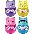 JA-RU Cutie Kawaii Slime (1 Slime Assorted Color) Glitter Slime for Kids w/Animal Containers. Therapy Putty Sensory Fidget Stress Toy. Bulk Party Favors & Goody Bag. 5247-1