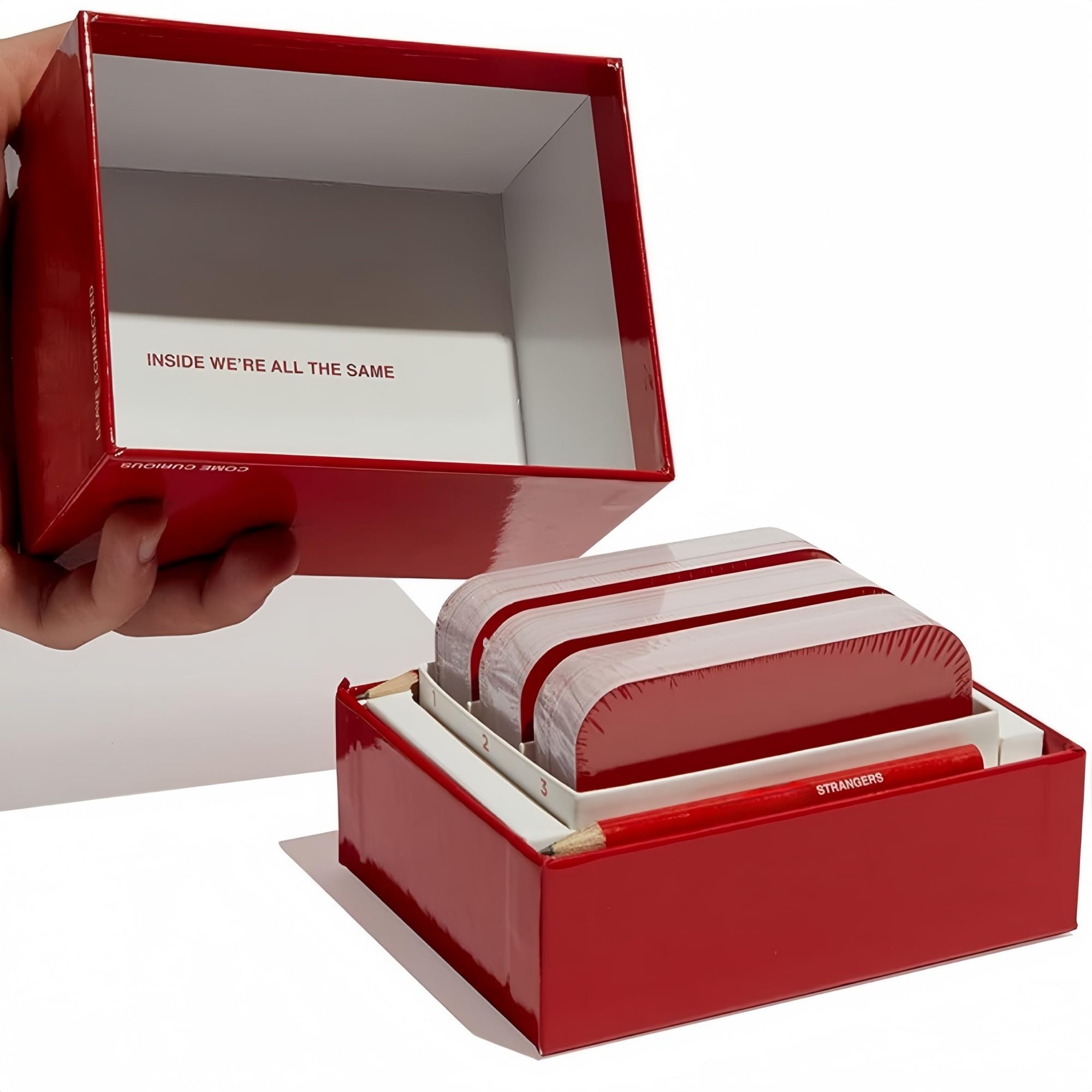 Hsdbuy Card Game for WE R NOT REALLY STRANGERS - an Interactive conversational Adult Family Party Card Game & Icebreaker for Game Night or Date Night, 15+,2-6 Players (Standard Edition)