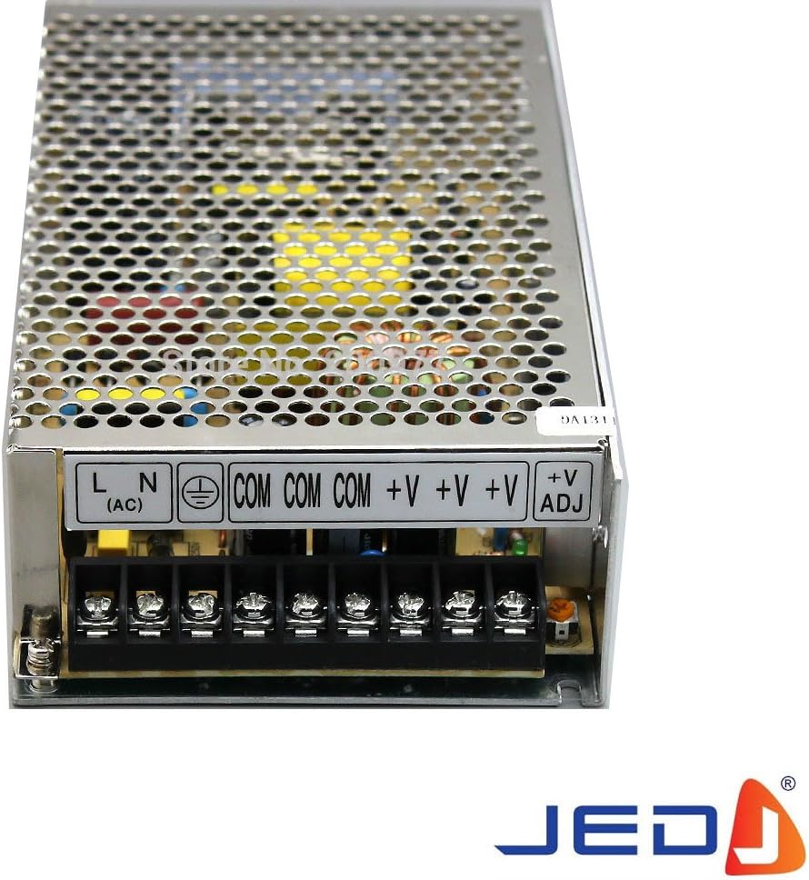 JED Power Supply Driver Aluminium Adapter for CCTv and LED Strip AC110-220V TO DC 5V 40 AMP and 200watt