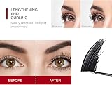 HIVETZ 4D Waterproof Mascara - Black Volume Length, False Lash Effect, Soft view 4