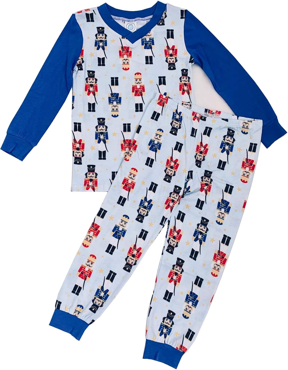 Esme Boys Sleepwear Pajamas Long Sleeve Top & Pant Set Multi 12