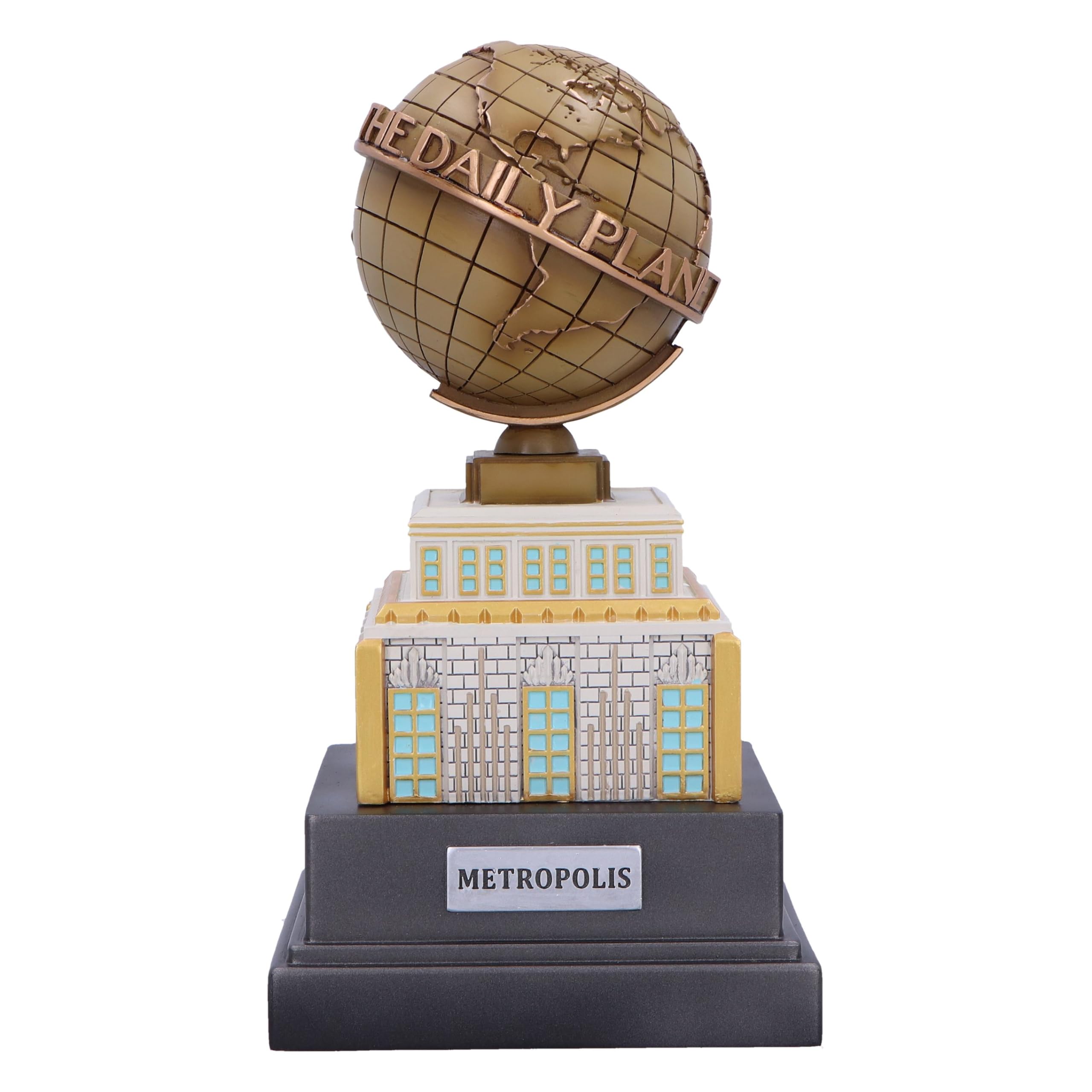 Nemesis Now DC The Daily Planet Ornament 22cm, Resin, Officially Licensed DC Merchandise, Superman The Daily Planet Tower, Superman Comics Home Decor, Cast in the Finest Resin, Expertly Hand-Painted — image 1