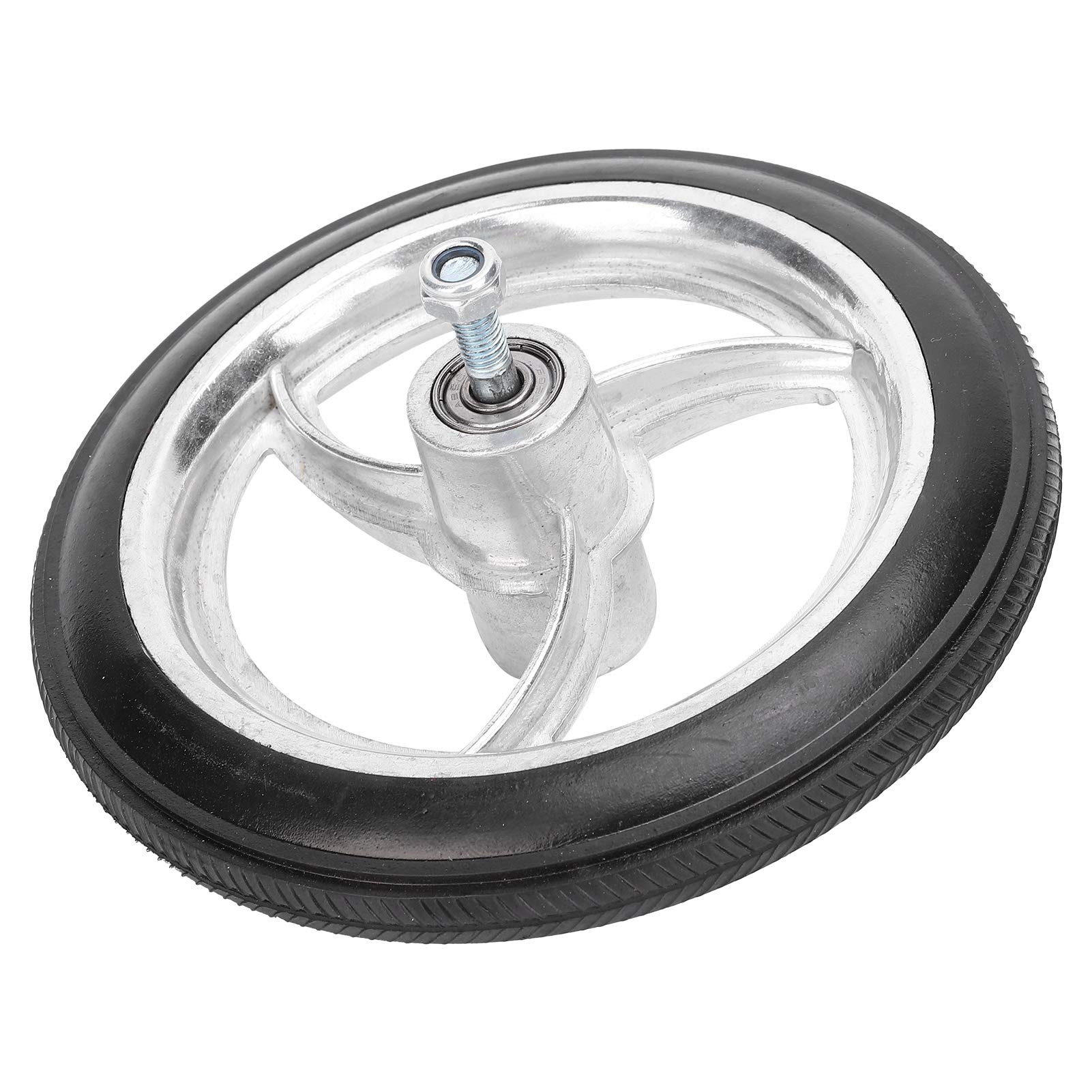 7In Disabled Front Wheel,Wheelchair Front Caster,Polyurethane Tire Replacement,Shock Absorption Rubber Silent Wheel,Old People Health-care Vehicles Wheels,For Wheelchairs, Rollators, Walkers