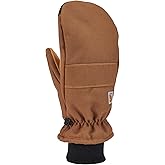 Carhartt Women's GL0800W Women's Insulated Duck Synthetic Leather Knit Cuff Mit